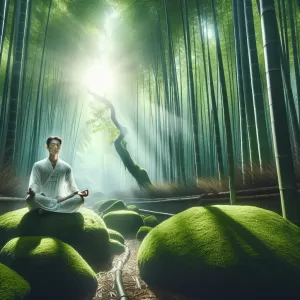Chinese Saying: To see clearly, do not open your eyes   open your mind.