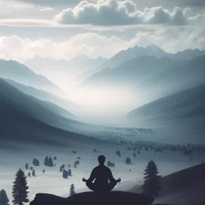 Tibetan Monastic Saying: To be alone does not mean to be empty.