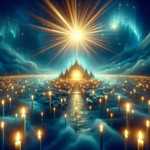Tibetan Saying: One moment of true seeing outshines a thousand candles.