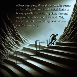 Push through exhaustion; their apathy fuels your ascent.