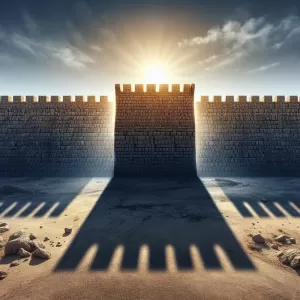 Babylonian Saying: The wall that protects today imprisons tomorrow.